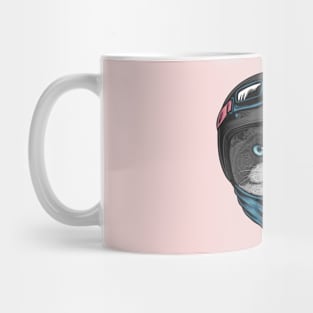 Cat rider Mug